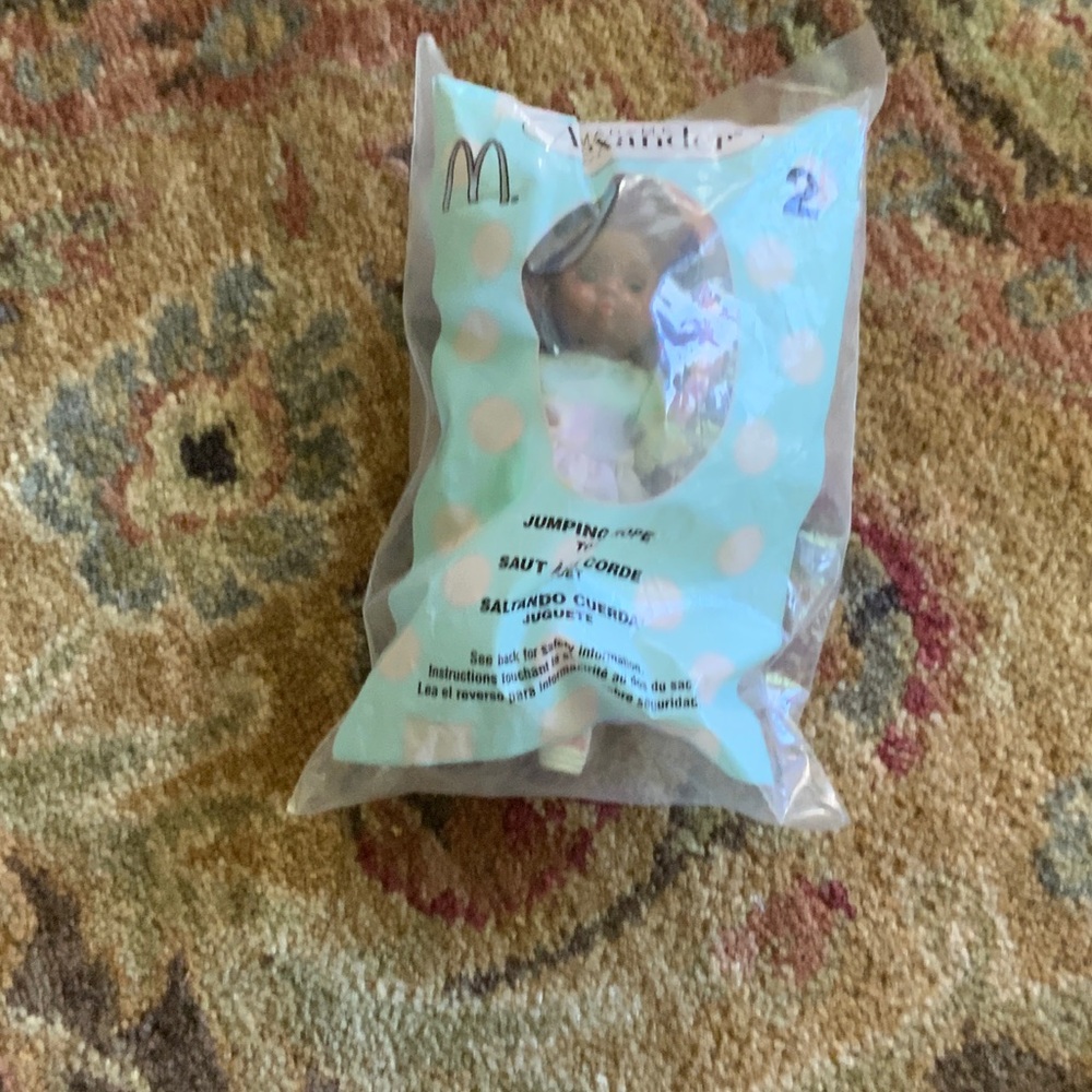 McDonald's Mint Green Polka Dot Toy in Sealed Bag